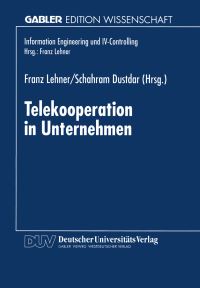 Book Cover for Telekooperation in Unternehmen by Franz Lehner, Schahram Dustdar