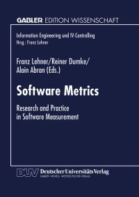 Book Cover for Software Metrics by Franz Lehner