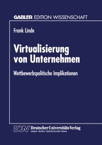Book Cover for Virtualisierung Von Unternehmen by Frank Linde