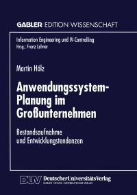 Book Cover for Anwendungssystem-Planung Im Grounternehmen by Martin Hölz