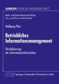 Book Cover for Betriebliches Informationsmanagement by Wolfgang Pfau
