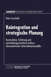 Book Cover for Kointegration Und Strategische Planung by Peter Lorscheid