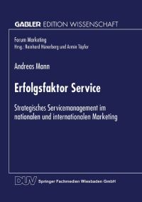 Book Cover for Erfolgsfaktor Service by Andreas Mann