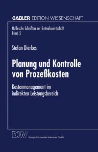 Book Cover for Planung Und Kontrolle Von Prozekosten by Stefan Dierkes
