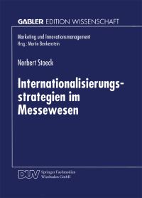 Book Cover for Internationalisierungsstrategien Im Messewesen by Norbert Stoeck