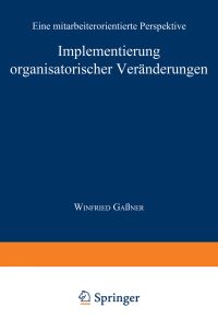 Book Cover for Implementierung Organisatorischer Veränderungen by Winfried Gaßner