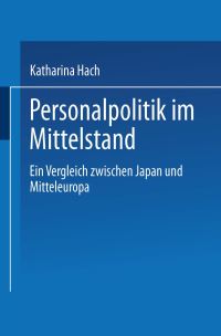Book Cover for Personalpolitik Im Mittelstand by Katharina Hach