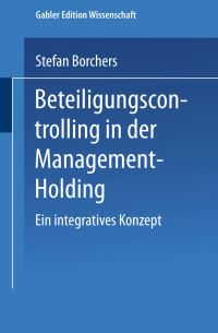 Book Cover for Beteiligungscontrolling in Der Management-Holding by Stefan Borchers