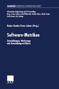 Book Cover for Software-Metriken by Reiner Dumke, Franz Lehner
