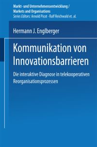 Book Cover for Kommunikation Von Innovationsbarrieren by Hermann J Englberger
