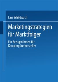 Book Cover for Marketingstrategien Für Marktfolger by Lars Schildwach