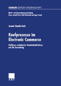 Book Cover for Kaufprozesse Im Electronic Commerce by Jasmin Korb