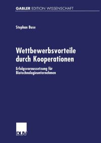 Book Cover for Wettbewerbsvorteile Durch Kooperationen by Stephan Buse