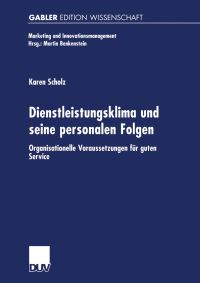 Book Cover for Dienstleistungsklima Und Seine Personalen Folgen by Karen Scholz