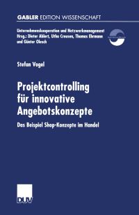 Book Cover for Projektcontrolling Für Innovative Angebotskonzepte by Stefan Vogel