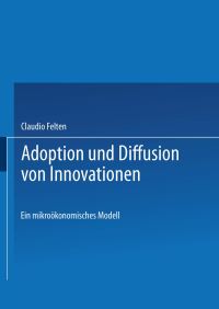 Book Cover for Adoption Und Diffusion Von Innovationen by Claudio Felten