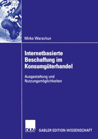 Book Cover for Internetbasierte Beschaffung Im Konsumgüterhandel by Mirko Warschun