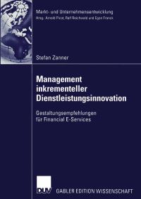 Book Cover for Management Inkrementeller Dienstleistungsinnovation by Stefan Zanner