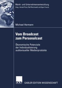 Book Cover for Vom Broadcast Zum Personalcast by Michael Hermann