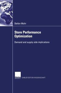 Book Cover for Store Performance Optimization by Stefan Mohr