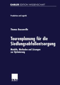 Book Cover for Tourenplanung Für Die Siedlungsabfallentsorgung by Thomas Bousonville