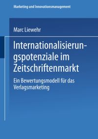 Book Cover for Internationalisierungspotenziale Im Zeitschriftenmarkt by Marc Liewehr