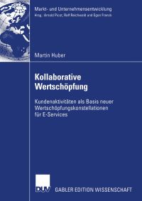 Book Cover for Kollaborative Wertschöpfung by Martin Huber