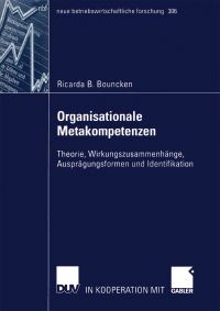 Book Cover for Organisationale Metakompetenzen by Ricarda B Bouncken