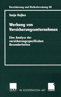 Book Cover for Werbung Von Versicherungsunternehmen by Tanja Hujber