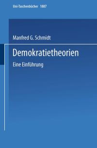 Book Cover for Demokratietheorien by Manfred G Schmidt