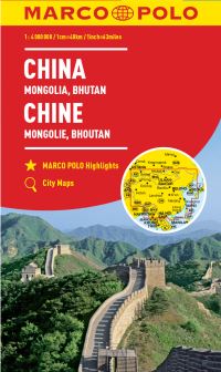 Book Cover for China Marco Polo Map by Marco Polo