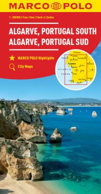 Book Cover for Algarve, Portugal South Marco Polo Map by Marco Polo