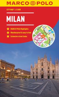 Book Cover for Milan Marco Polo City Map - Pocket Size, Easy Fold, Milan Street Map by Marco Polo