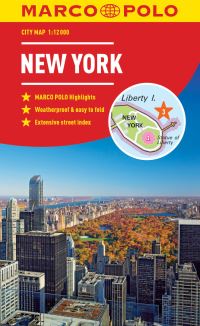 Book Cover for New York Marco Polo City Map - Pocket Size, Easy Fold, New York Street Map by Marco Polo