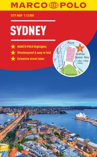 Book Cover for Sydney Marco Polo City Map - Pocket Size, Easy Fold, Sydney Street Map by Marco Polo
