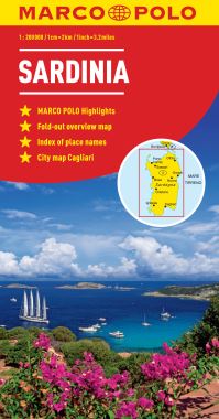 Book Cover for Sardinia Marco Polo Maps by Marco Polo