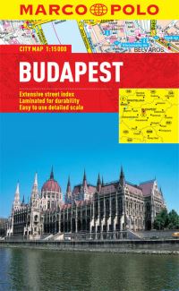 Book Cover for Budapest City Map by Marco Polo
