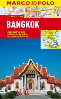 Book Cover for Bangkok Marco Polo City Map by Marco Polo