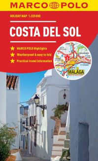 Book Cover for Costa Del Sol Marco Polo Holiday Map - Pocket Size, Easy Fold Costa Del Sol Map by Marco Polo