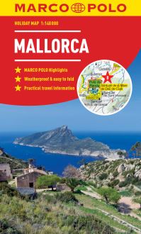 Book Cover for Mallorca Marco Polo Holiday Map - Pocket Size, Easy Fold Mallorca Map by Marco Polo
