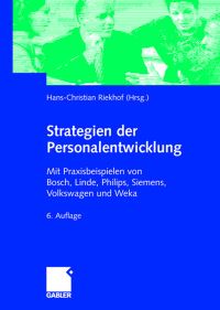 Book Cover for Strategien Der Personalentwicklung by HansChristian Riekhof