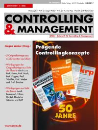 Book Cover for Prägende Controllingkonzepte by Jürgen Weber
