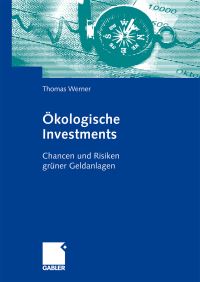 Book Cover for Ökologische Investments by Thomas Werner