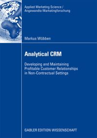 Book Cover for Analytical CRM by Markus Wübben