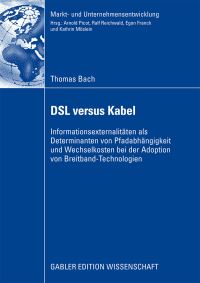 Book Cover for DSL Versus Kabel by Thomas Bach