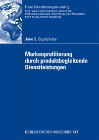 Book Cover for Markenprofilierung Durch Produktbegleitende Dienstleistungen by Jane S Oguachuba