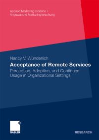 Book Cover for Acceptance of Remote Services by Nancy Wünderlich