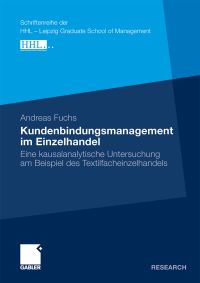 Book Cover for Kundenbindungsmanagement Im Einzelhandel by Andreas Fuchs