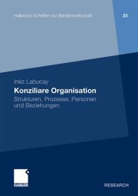 Book Cover for Konziliare Organisation by Inéz Labucay