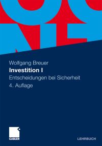 Book Cover for Investition I by Wolfgang Breuer